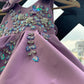 Lavender Bow Handmade Birthday Dress