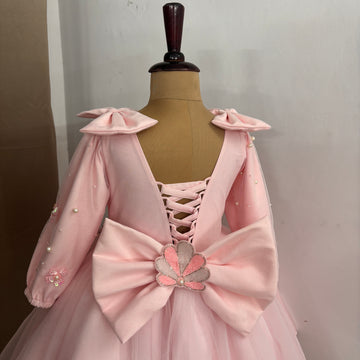 Baby Pink Handmade Dress