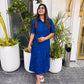Royal Blue Women Dress