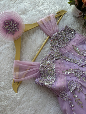 Lavender Handmade Dress