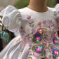White Big Butterfly Birthday Dress
