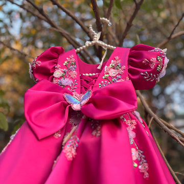 Pink Handmade Dress