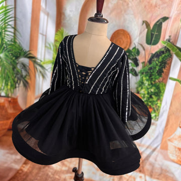 Black Handmade Dress