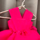 Pink Flower Organza Dress