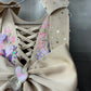 Coffee colour baby dress for birthday Girl