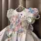 White Hand Crafted Dress