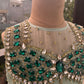 Green Handmade Ball Gown