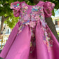 Pink Hand Crafted Dress