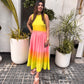 Ombré Women Maxi Dress