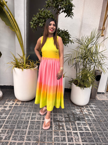 Ombré Women Maxi Dress