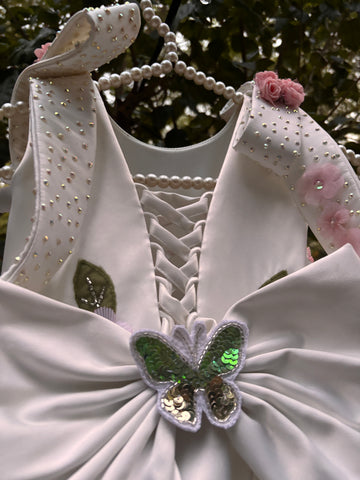 White Handmade Designer Dress