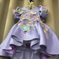 Lavender Hand Crafted Dress
