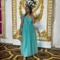 Green Party wear dress