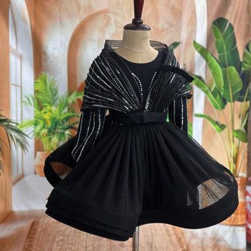Black Corded Dress