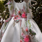 White Handmade Designer Dress