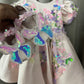 Handwork Beautiful birthday dress for baby Girl