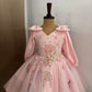 Baby Pink Handmade Dress