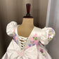 Off White Hand Crafted Dress