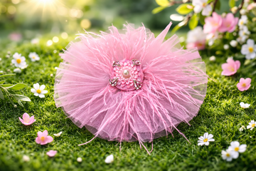 Beautiful Hair Clip of suitable birthday dress