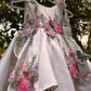 White Handmade Designer Dress