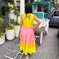 Ombré Women Maxi Dress