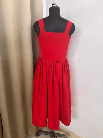 Red Bow Style Dress for women