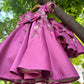 Pink Handmade Mother Daughter Dress Combo
