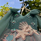 Blue and Pink dual tone Baby Girl Handmade Dress