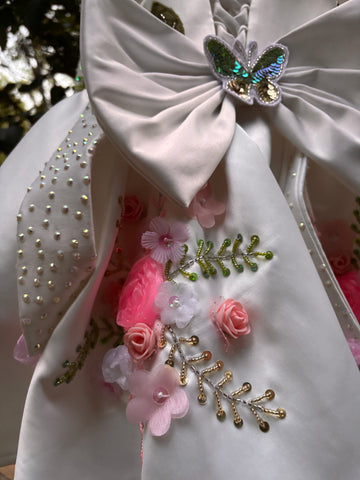White Handmade Designer Dress