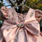 Peach Big Butterfly Dress