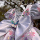 White Handmade Emblished Dress