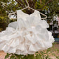 White Ruffles Dress