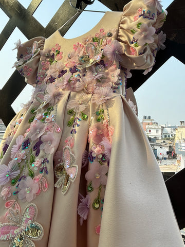Beautiful Handwork dress for baby girl
