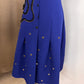 Beautiful women Blue colour modern design long shirt