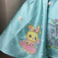 Green Hand Painted Dress