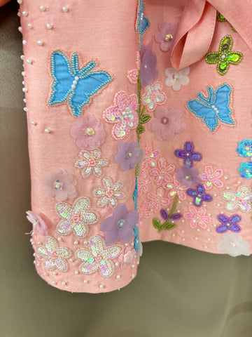 Peach Baby Girl Co-ord Set