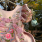 Peach Big Butterfly Dress