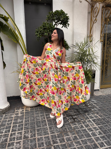 Printed Women Maxi Dress