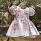 White Handmade Emblished Dress