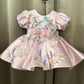 Pink Hand Crafted Birthday Dress