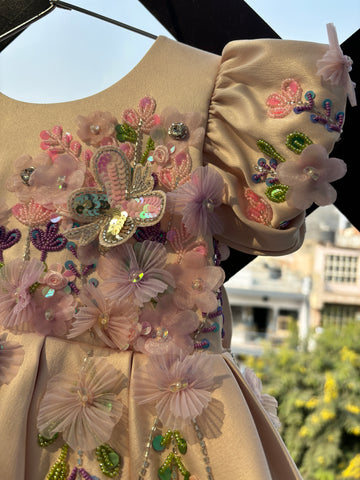 Beautiful Handwork dress for baby girl