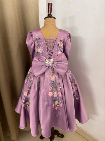 Lavender Handmade Dress