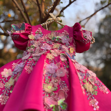 Pink Handmade Dress