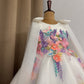 Beautiful White colour Handwork Dress