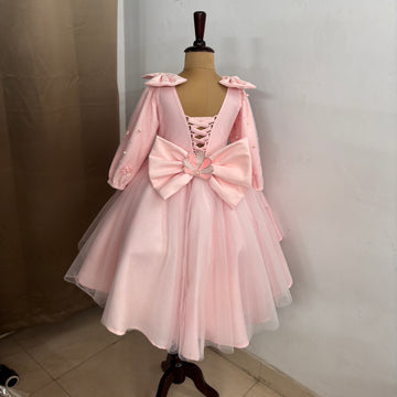 Baby Pink Handmade Dress