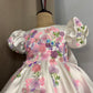 Off White Hand Crafted Dress