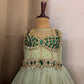 Green Handmade Ball Gown
