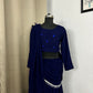 Blue stylish saree