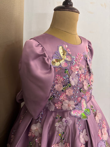 Lavender Handmade Dress