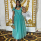 Green Party wear dress